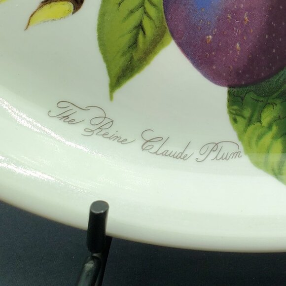 Portmeirion Pomona Reine Claude Plum Oval Steak Platter Serving Plate - Picture 2 of 7